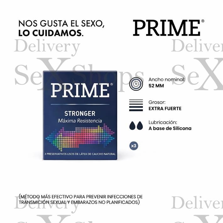 Preservativos Prime Stronger